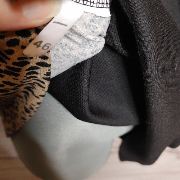 SANDRO Ferrone Leopard Print Dress Size M - Picture 7 of 11